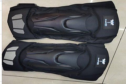 Щитки (наколенники , черные) (mod:H70) (Z-90206) Z-90206 фото
