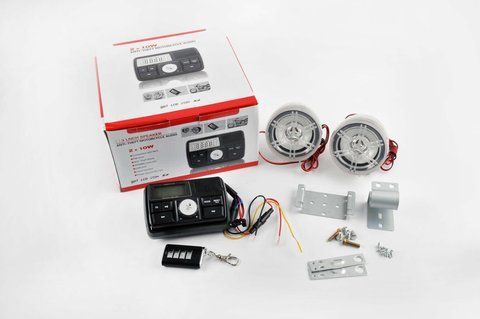 Аудиосистема 2.0 mod:978 (3, с диодами, сигнализация, МР3/FM/USB/SD, ПДУ, ЖК дисплей) (A-553) A-553 фото