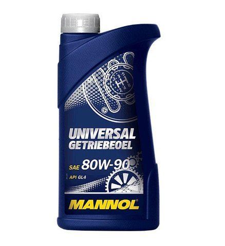 Масло трансмиссионное, 1л (80W-90, Universal Getriebeoel API GL 4) MANNOL (T-1245) T-1245 фото