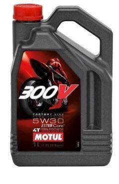 Масло 4T, 4л (синтетика, 5W-30, 300V Line road racing, Above standards) MOTUL (#104111) (M-733) M-733 фото